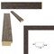 Gray Weathered Wood Picture Frame - Farmhouse Chabi Chic 28x28 frame